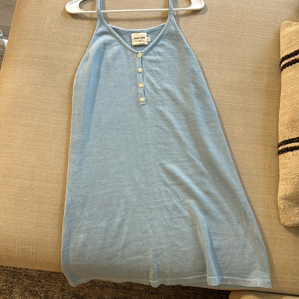 Rudy Jude Knit Dress in sky size medium.